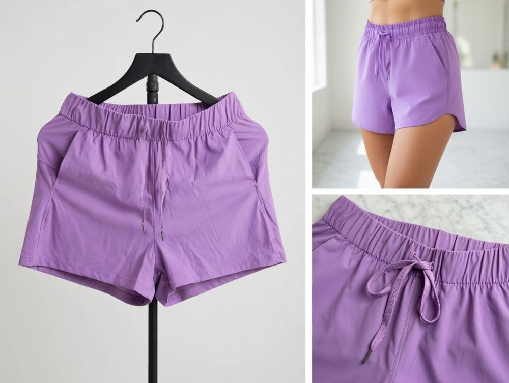 Willit Lavender Athletic Shorts – Size Small